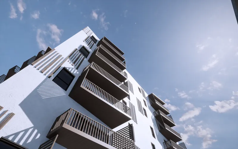 3D-visualisering af Central Park Living