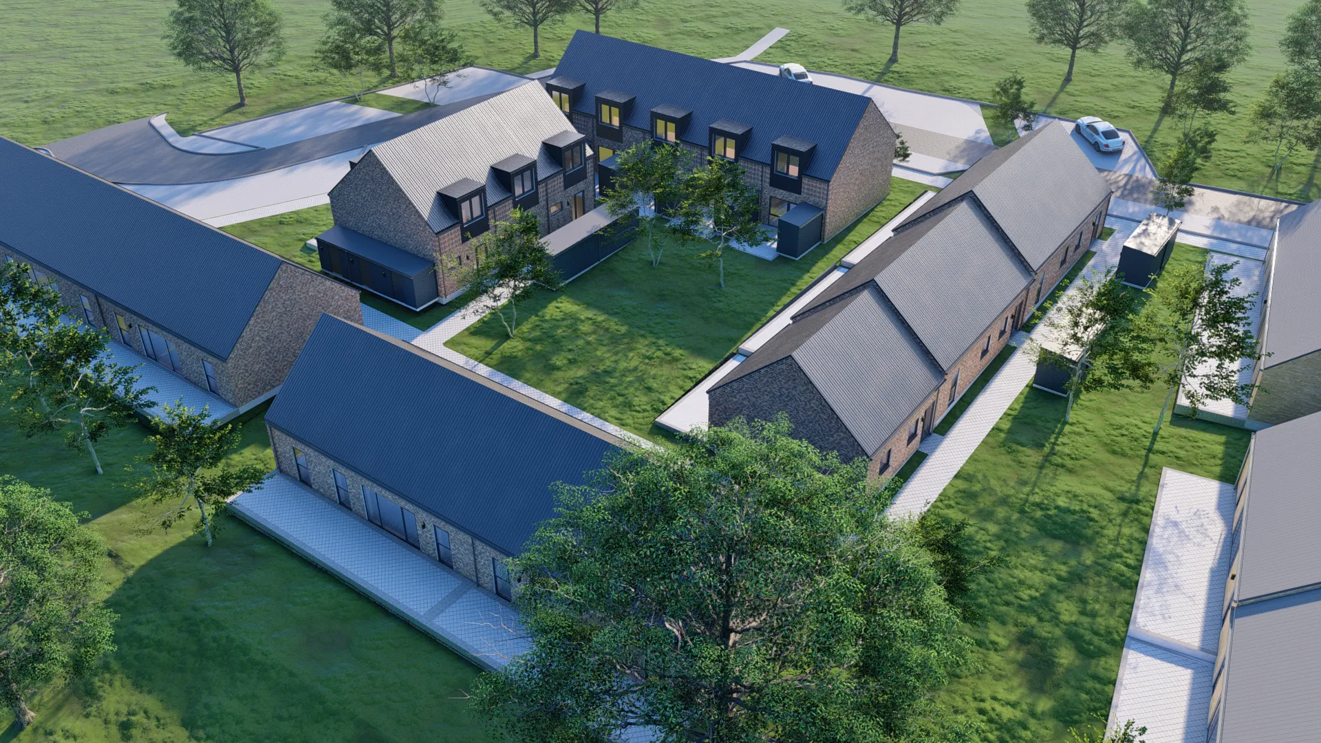 3D-visualisering af Mejlstedvej