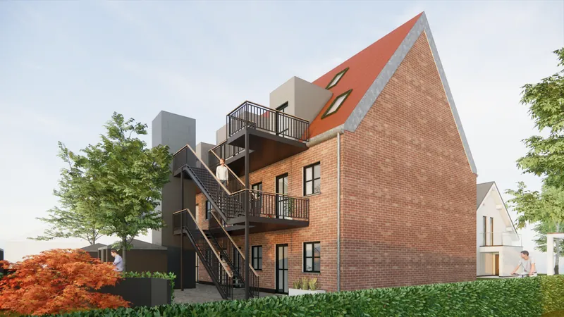 3D-visualisering af Skolegade