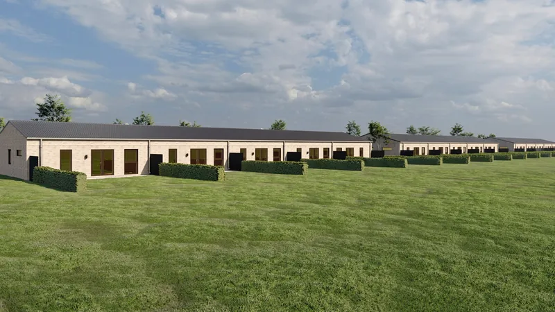 3D-visualisering af Skovvangen