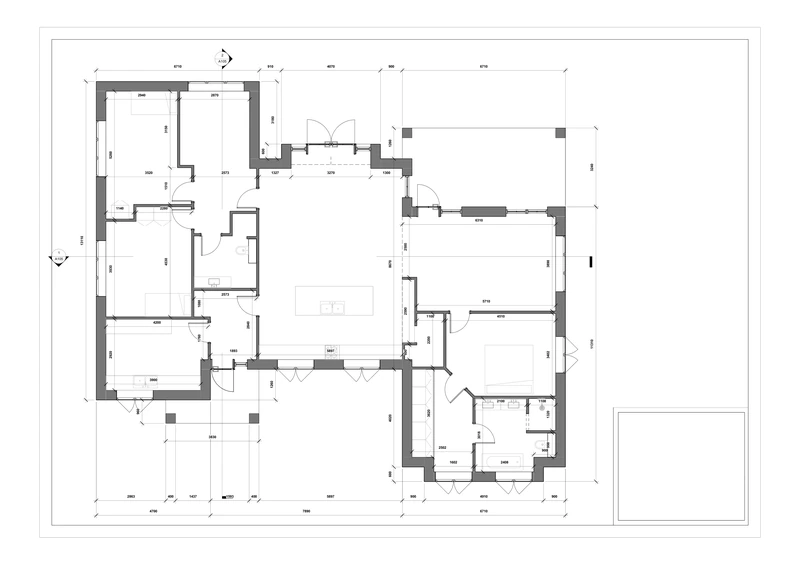 Byggetegning – eksempel 2